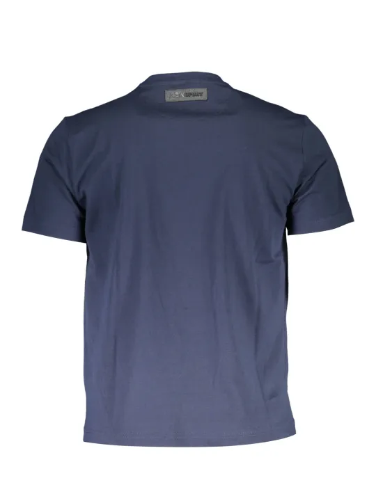 "Plein Sport T-Shirts im Sale | Plein Sport TShirt Kurzarm Rundhals Logo Navy online kaufen"|Planet-Deluxe