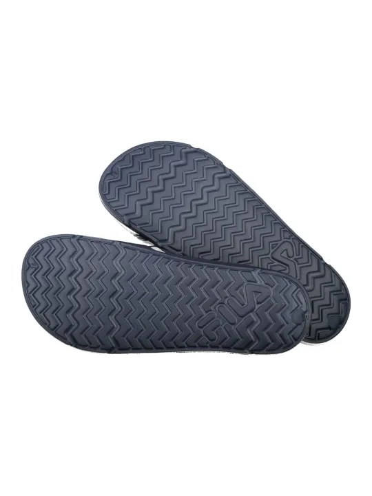 "Fila Pantoletten im Sale | Fila Morro Bay Slipper - Kontrastierende Details und Logo-Pantoletten in Blau online kaufen"|Planet-Deluxe
