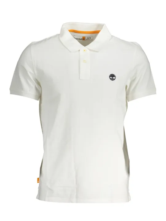 "Timberland Poloshirts im Sale | Kurzarm Poloshirt Normale Passform 2 Knopfe Stickerei Logo online kaufen"|Planet-Deluxe