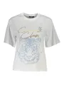 "Cavalli Class T-Shirts im Sale | CAVALLI CLASS KURZARM-T-SHIRT DAMEN WEISS online kaufen"|Planet-Deluxe