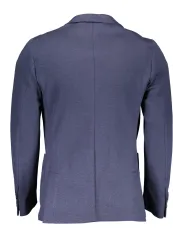 GANT Blaue Langarmjacke – Stilvoll mit Taschen & Knöpfen