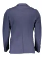 GANT Blaue Langarmjacke – Stilvoll mit Taschen & Knöpfen