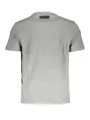 "Plein Sport T-Shirts im Sale | Graues Rundhals TShirt mit Logo Print von Plein Sport online kaufen"|Planet-Deluxe