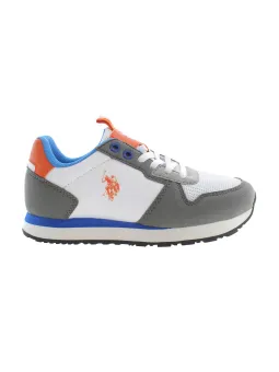 U.S. Polo Jungen-Sneakers: Kontrastdetails & Logo