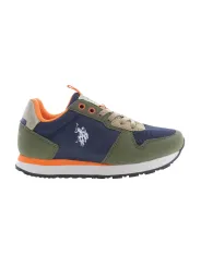 U.S. POLO Jungen-Sneaker mit Logo und Schnürsenkeln