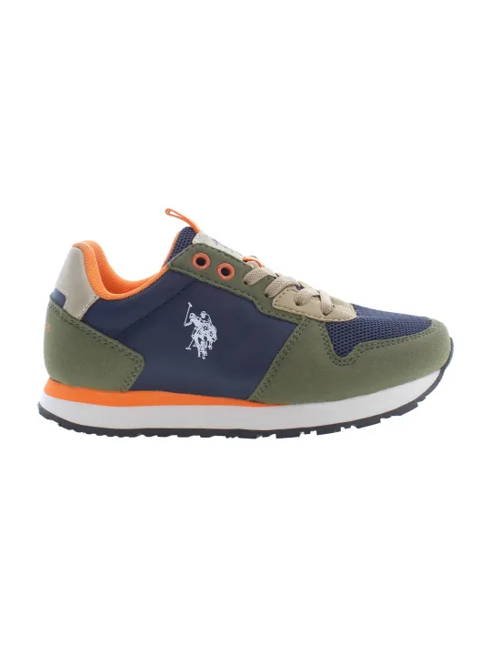 U.S. POLO Jungen-Sneaker mit Logo und Schnürsenkeln