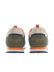 U.S. POLO Jungen-Sneaker mit Logo und Schnürsenkeln