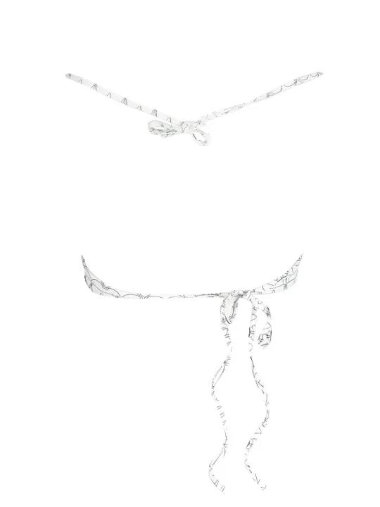"Karl Lagerfeld Beachwear Startseite im Sale | KARL LAGERFELD BEACHWEAR BADEANZUG-TOP DAMEN WEIß online kaufen"|Planet-Deluxe