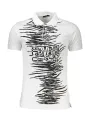 "Cavalli Class Poloshirts im Sale | Kurzarm Poloshirt Normale Passform 3 Knoepfe Cavalli Class online kaufen"|Planet-Deluxe