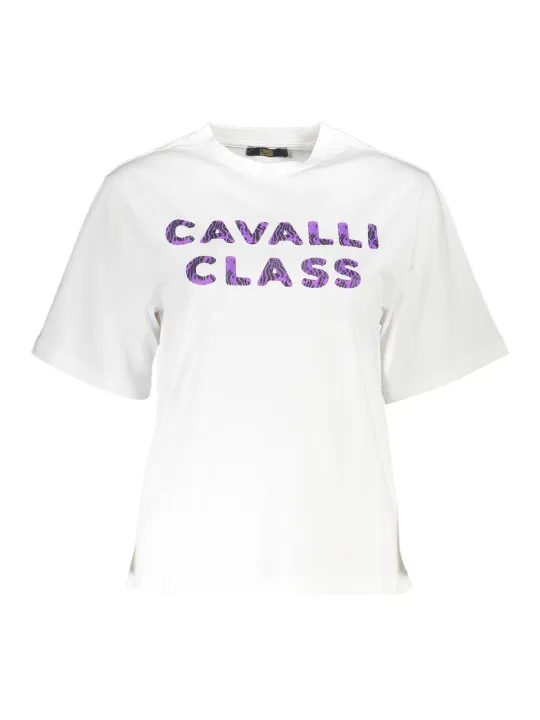 "Cavalli Class T-Shirts im Sale | Cavalli Class QXT62AJD060_2E5EEE5_BIANCO0005 online kaufen"|Planet-Deluxe