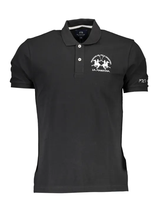 "LA MARTINA Startseite im Sale | LA MARTINA HERREN KURZARM POLO SCHWARZ online kaufen"|Planet-Deluxe