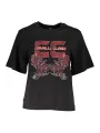 "Cavalli Class T-Shirts im Sale | Cavalli Class QXT62FJD060_08D9151_NERO05051 online kaufen"|Planet-Deluxe