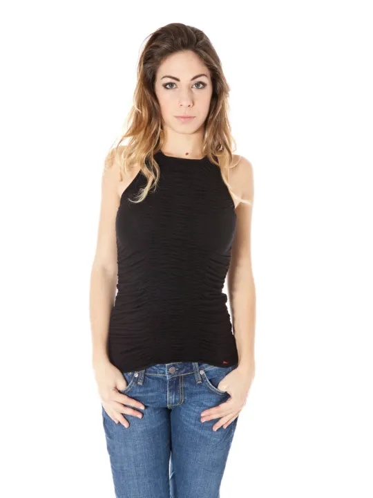 "ZUELEMENTS Startseite im Sale | SCHWARZES TANKTOP FÜR DAMEN von ZUELEMENTS online kaufen"|Planet-Deluxe