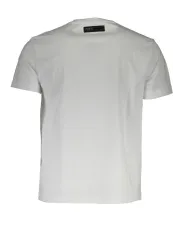 "Plein Sport T-Shirts im Sale | Plein Sport TShirt VAuschnitt Logo Druck Weiss online kaufen"|Planet-Deluxe