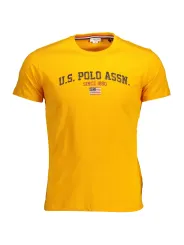 "U.S. POLO T-Shirts im Sale | US POLO T-SHIRT KURZE ÄRMEL HERREN ORANGE online kaufen"|Planet-Deluxe