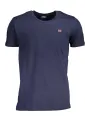 "Norwegen 1963 Logo T-Shirt Blau - Rundhals & Kurzarm"
