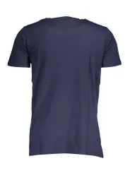 "Norwegen 1963 Logo T-Shirt Blau - Rundhals & Kurzarm"
