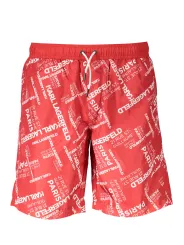 "Karl Lagerfeld Beachwear Badehosen im Sale | Karl Lagerfeld Beachwear KL20MBL01_1DFF0C3_ROSSORED online kaufen"|Planet-Deluxe