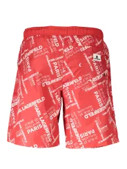 "Karl Lagerfeld Beachwear Badehosen im Sale | Karl Lagerfeld Beachwear KL20MBL01_1DFF0C3_ROSSORED online kaufen"|Planet-Deluxe