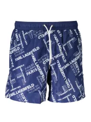 "Karl Lagerfeld Beachwear Badehosen im Sale | Karl Lagerfeld Beachwear KL20MBM08_E7D4E63_BLUNAVY online kaufen"|Planet-Deluxe