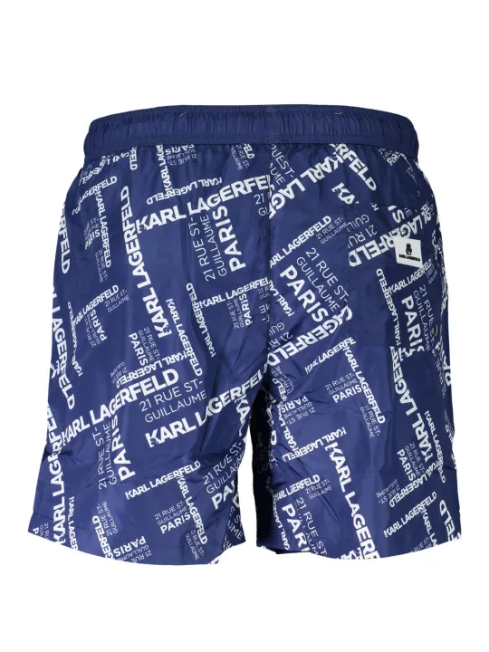 "Karl Lagerfeld Beachwear Badehosen im Sale | Karl Lagerfeld Beachwear KL20MBM08_E7D4E63_BLUNAVY online kaufen"|Planet-Deluxe