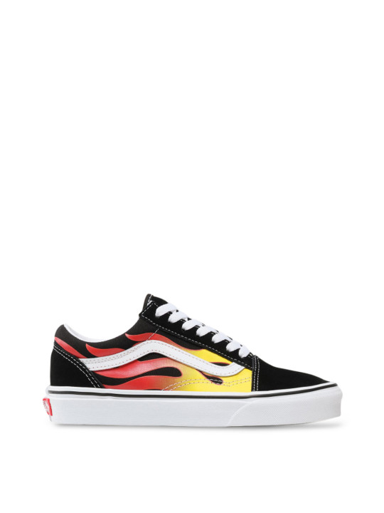 Schwarze Vans Old-Skool Sneaker