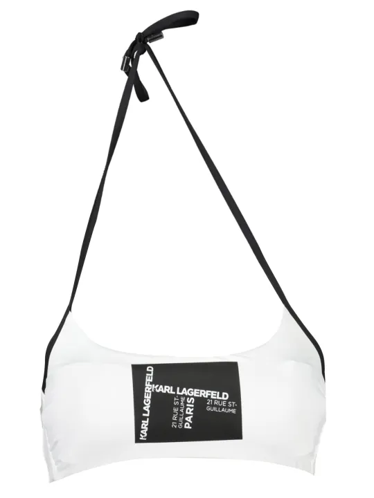 "Karl Lagerfeld Beachwear Badeanzüge & Bikinis im Sale | Karl Lagerfeld Beachwear KL20WTP23_80D41EB_BIANCOWHIT online kaufen"|Planet-Deluxe
