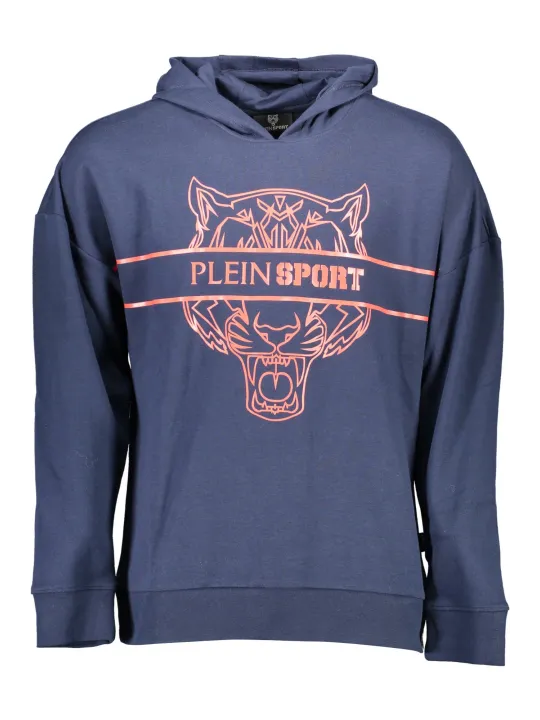 "Plein Sport Sweatshirts im Sale | Kapuzensweatshirt Kontrastdetails Logo Plein Sport Navy online kaufen"|Planet-Deluxe