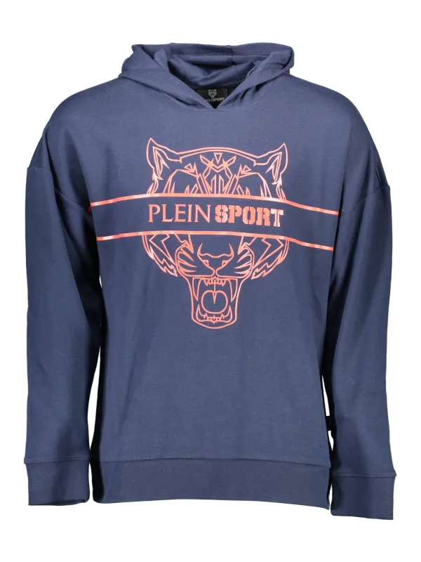 "Plein Sport Sweatshirts im Sale | Kapuzensweatshirt Kontrastdetails Logo Plein Sport Navy online kaufen"|Planet-Deluxe