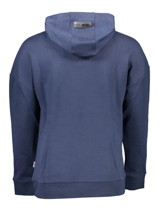 "Plein Sport Sweatshirts im Sale | Kapuzensweatshirt Kontrastdetails Logo Plein Sport Navy online kaufen"|Planet-Deluxe