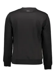 "Plein Sport Sweatshirts im Sale | PleinSport Sweatshirt Rundhals Kontrast Print Logo Schwarz online kaufen"|Planet-Deluxe