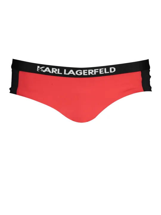 "Karl Lagerfeld Beachwear Startseite im Sale | KARL LAGERFELD BEACHWEAR BADEANZUG-UNTERTEIL DAMEN ROT online kaufen"|Planet-Deluxe