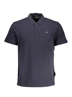 "Kurzarm Poloshirt Normal Fit mit Sticklogo & 3 Knöpfen"