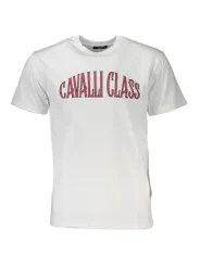 "Cavalli Class T-Shirts im Sale | Cavalli Class QXT60BJD060_98DF979_BIANCO0005 Weiß online kaufen"|Planet-Deluxe