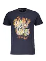 "Cavalli Class T-Shirts im Sale | Cavalli Class QXT61MJD060_233AEA3_BLU04926 Blau online kaufen"|Planet-Deluxe