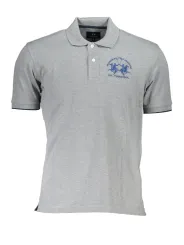 "LA MARTINA Startseite im Sale | LA MARTINA HERREN-KURZARM-POLO GRAU online kaufen"|Planet-Deluxe