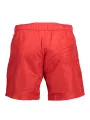"Karl Lagerfeld Beachwear Badehosen im Sale | Karl Lagerfeld Badehose Rot mit Taschen und Innenslip online kaufen"|Planet-Deluxe