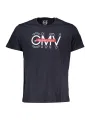 "GIAN MARCO VENTURI T-Shirts im Sale | Kurzarm T-Shirt Rundhals Logo Gian Marco Venturi Nachtblau online kaufen"|Planet-Deluxe