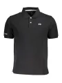"LA MARTINA Poloshirts im Sale | La Martina Poloshirt Kurzarm 2 Knöpfe Stickerei Logo Schwarz online kaufen"|Planet-Deluxe