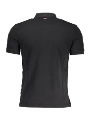 "Napapijri Poloshirts im Sale | Poloshirt Napapijri mit Stickerei und Logo Schwarz online kaufen"|Planet-Deluxe