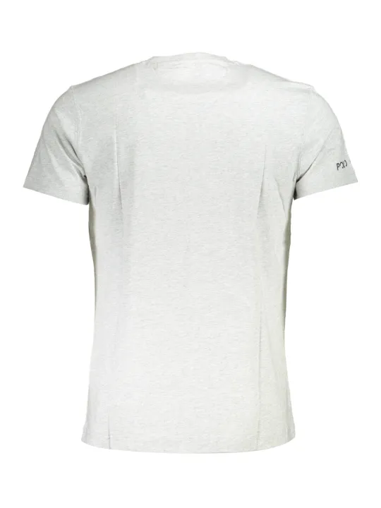 "LA MARTINA T-Shirts im Sale | La Martina Graues Logo-Shirt mit Stickerei online kaufen"|Planet-Deluxe