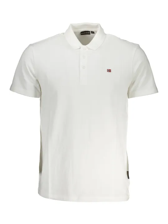 "Napapijri Poloshirts im Sale | Kurzarm Poloshirt mit Logo Stickerei online kaufen"|Planet-Deluxe