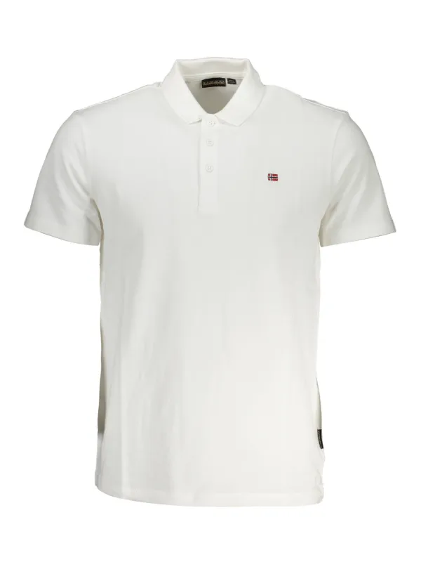 "Napapijri Poloshirts im Sale | Kurzarm Poloshirt mit Logo Stickerei online kaufen"|Planet-Deluxe