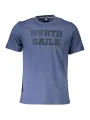 "North Sails T-Shirts im Sale | Kurzarm TShirt Rundhals Logo Blau North Sails online kaufen"|Planet-Deluxe