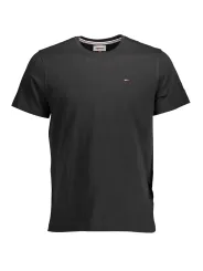 "Tommy Hilfiger T-Shirts im Sale | Tommy Hilfiger Bio Baumwolle TShirt mit Stickerei Logo online kaufen"|Planet-Deluxe