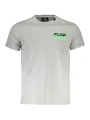"Plein Sport T-Shirts im Sale | Graues Plein Sport Logo T-Shirt mit Rundhalsausschnitt online kaufen"|Planet-Deluxe