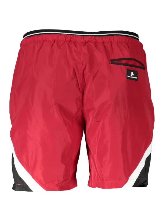"Karl Lagerfeld Beachwear Badehosen im Sale | Karl Lagerfeld Beachwear KL20MBM05_00CF066_ROSSORED online kaufen"|Planet-Deluxe