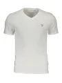 "GUESS JEANS T-Shirts im Sale | Bio Baumwolle V-Ausschnitt T-Shirt mit Logo von GUESS JEANS online kaufen"|Planet-Deluxe