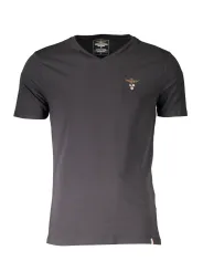"AERONAUTICA MILITARE Startseite im Sale | AERONAUTICA MILITARE SCHWARZES HERREN-OBERBEKLEIDUNG-T-SHIRT online kaufen"|Planet-Deluxe
