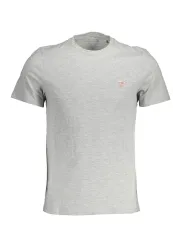 "GUESS JEANS T-Shirts im Sale | Schlankes Kurzarmshirt Rundhals Guess Jeans Grigio LHY online kaufen"|Planet-Deluxe